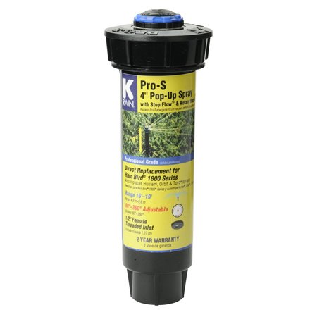 K-RAIN Pro-S 4 in. H Adjustable Pop-Up Spray Head 30652